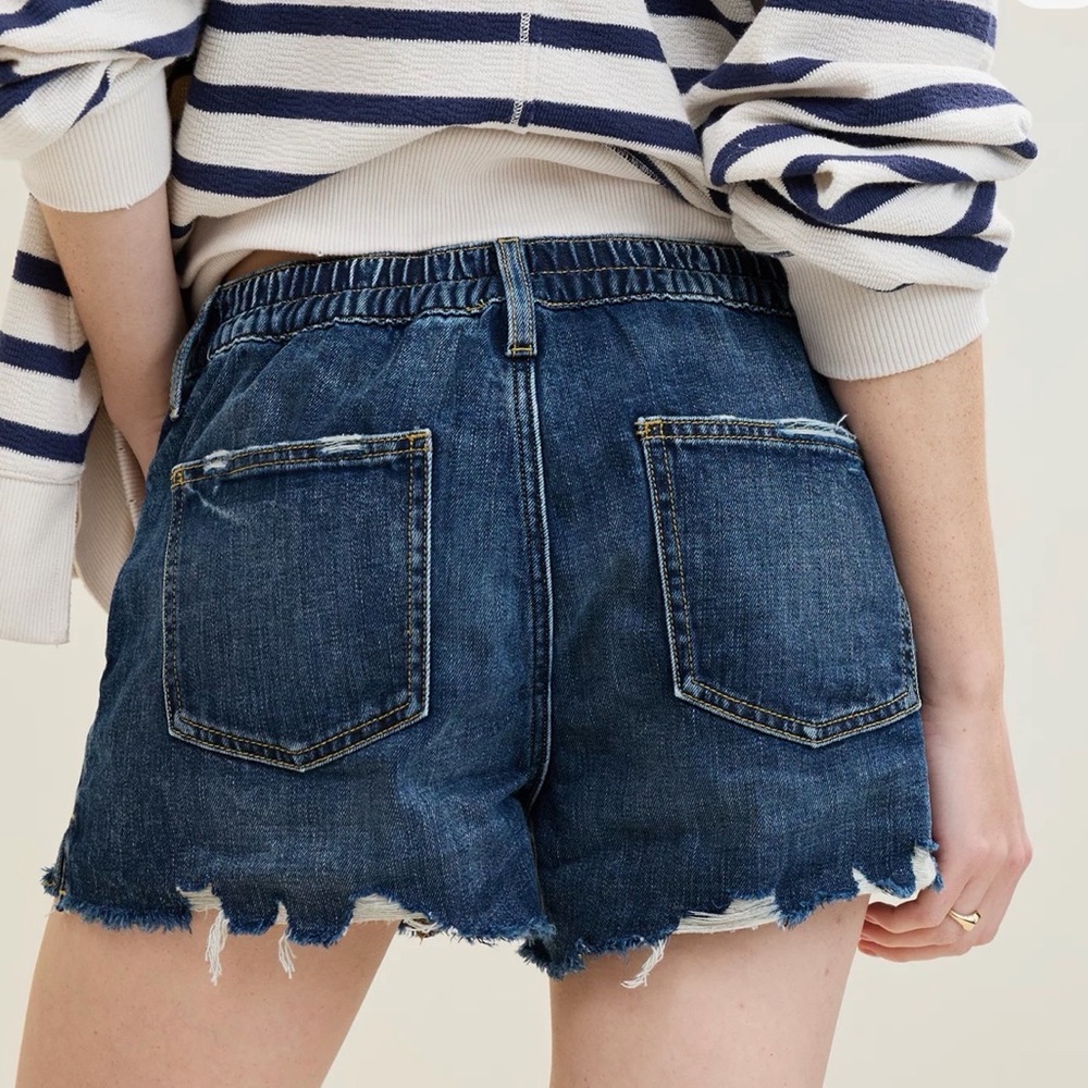 Bundle of 2 - NWOT Aerie “Daydream” distressed denim cutoff shorts - S - Picture 7 of 13